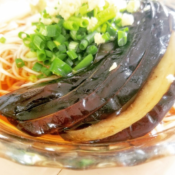 焼き茄子素麺